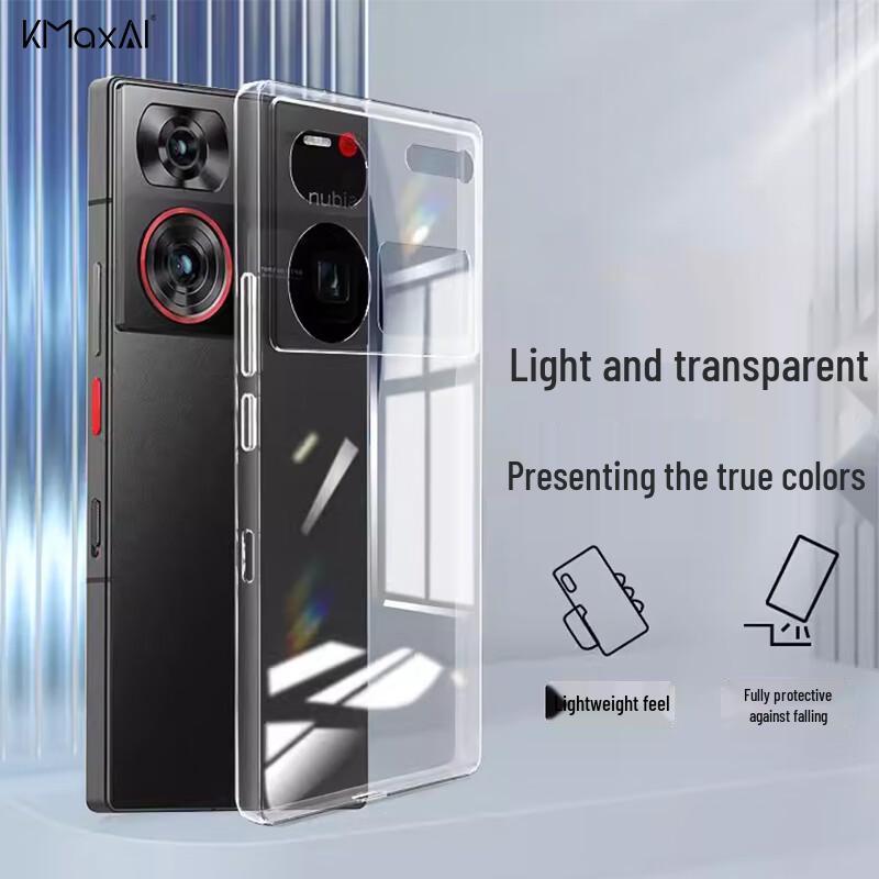 KMaxAI Transparent TPU Phone Case for Nubia