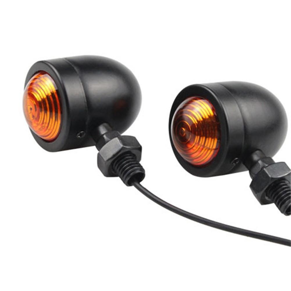 ABS Indicator Lamp Motorcycle Turn Signal Light Black Silver