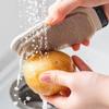Double-sided TPR Dish Cleaning Brush Heat Resistant Non-Scratch Multi-Functional Scrubber for Kitchen Dishes Pots Fruits Sink