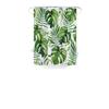 Tropical Palm Leaf Digital Printing Shower Curtain Bathroom Non-Punching Partition Curtain