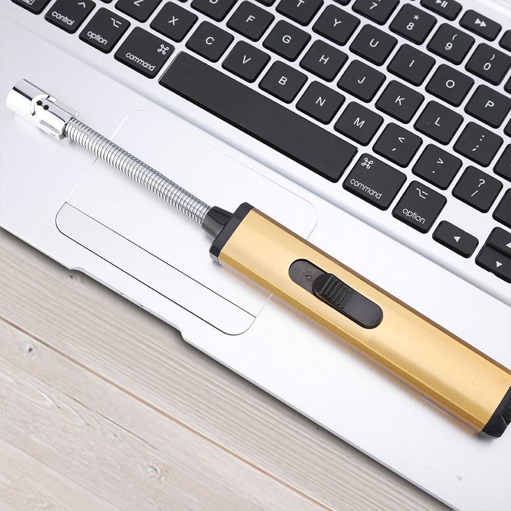 Refillable Gas Lighter BBQ Outdoors Flexible Hose Kitchen Stove Ignitor