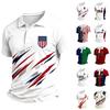 Men's Casual Letter Print Short Sleeve T-Shirt for Summer Daily Wear