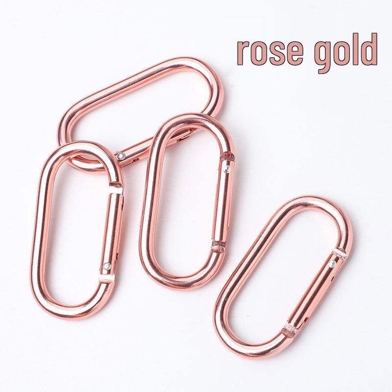 Solid Aluminum Quick Release U-Shaped Backpack Carabiner Hook