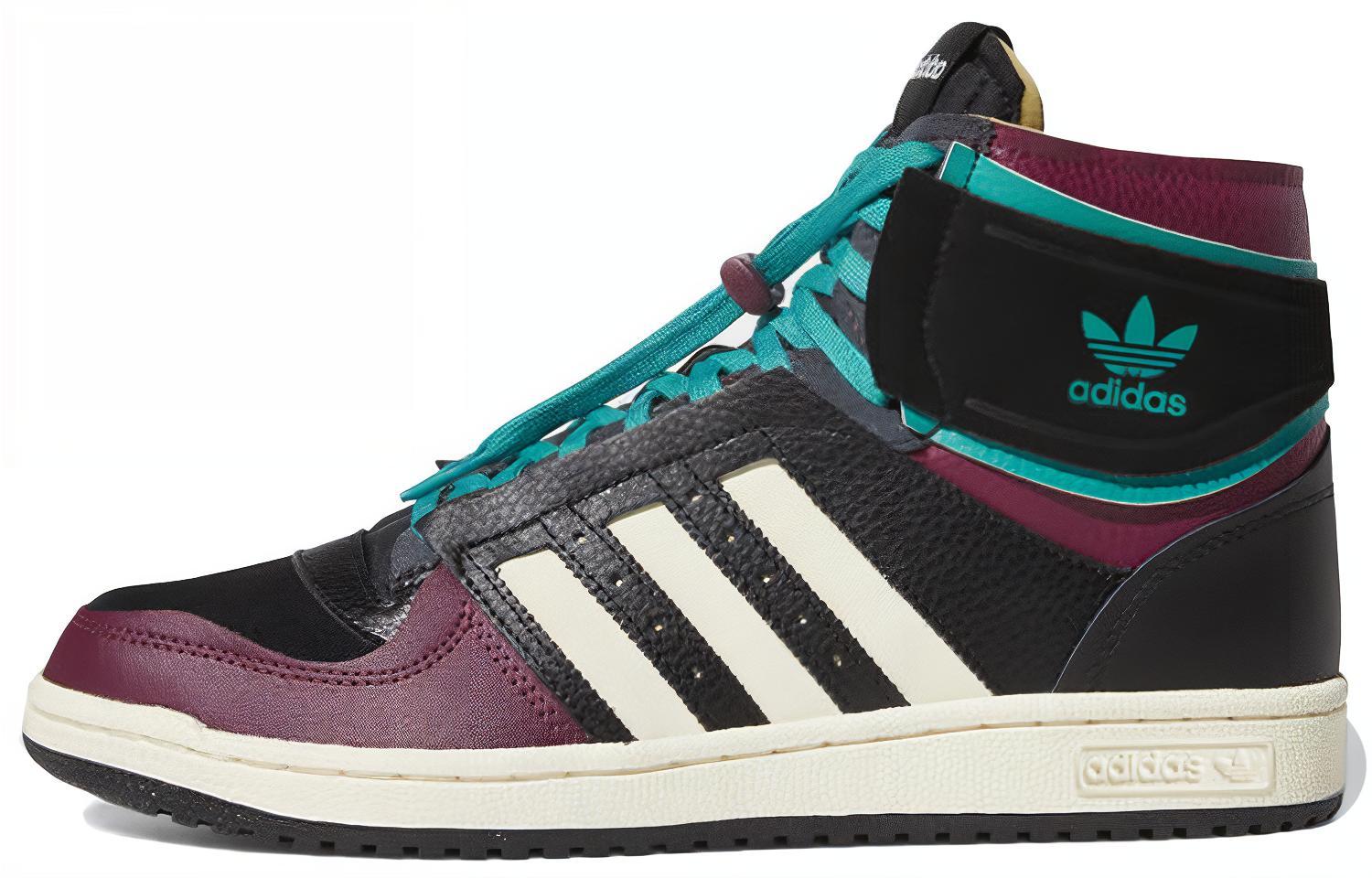 adidas originals Top Ten Black Burgundy S24117 40