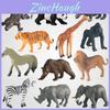 Mini Wild Animal Model Set With Plastic Figures For Educational Display And Collection