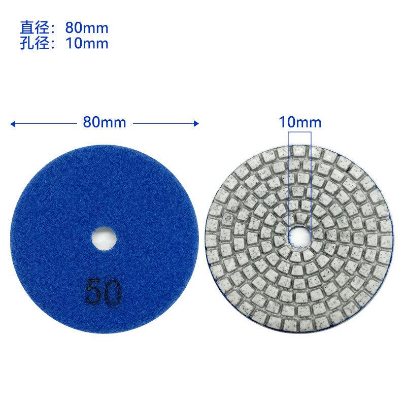 3/4 Inch Diamond Wet Polishing Pads, Marble Stone Soft Grinding Disc