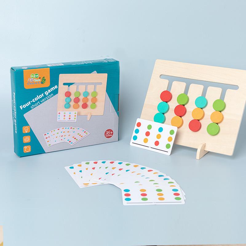 Multicolor Animal Memory Chess: Early Childhood Logic Training Game