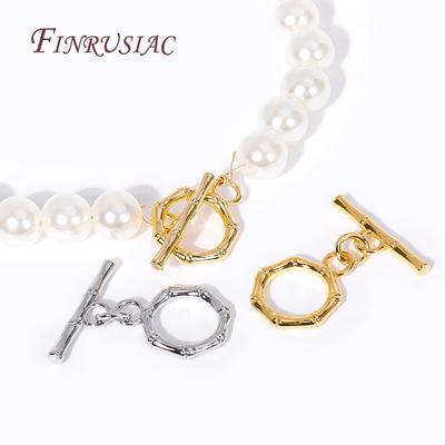 18K Gold Plated Toggle Clasps For Jewelry,Brass Metal Clasps For Bracelets,OT Clasp,Jewelry Making Supplies,DIY Accessories,