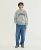 COVERNAT Arch Logo Sweatshirt Melange Gray
