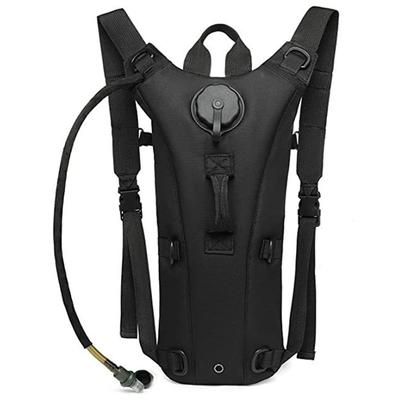 Outdoor Wandern Radfahren Klettern Wasser Tasche Rucksack mit 3L Hydratation Wasser Blase Militärische Taktische Schwarz Bergsteigen Tasche