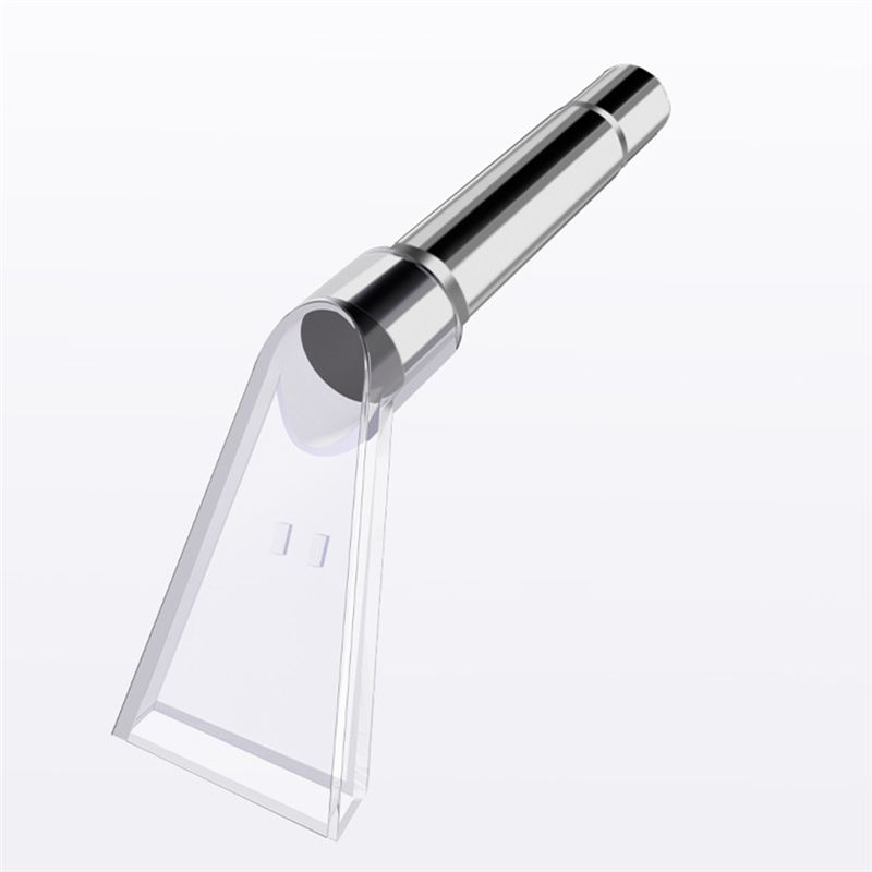 ABKS-Vacuum Cleaner Swivel Head Floor Nozzle Plastic+Stainless Steel Transparent Sofa Carpet Cleaner Nozzles Vacuum Cleaner Part