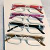 4 Pack Reading Glasses Blue Light Blocking Mix Color Reading Glasses for Women Presbyopic Correction with 1.0D to 4.0D Diopter