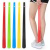 Colorful Extra Long Thick Plastic Shoehorn – No Bending for Elderly, Pregnant, or Lazy Shoe Helpers