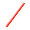 Sponge Stick Ring Children's Kindergarten Physical Stick Solid Mutual Foam Stick Color Foam Strip Sensory Integration Training Equipment Red Bold