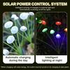 10LED Jellyfish Decoration Lamp IP65 Waterproof Outdoor Landscape Light Jellyfish Sway Lights for Patio Balcony Yard Flowerbed