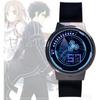 KUOKUO Watch Sword Art Online Digital Sports Stylish Multifunction Outdoor Belt Lightweight Waterproof Popular Anime Character Moe Goods Cosplay Gift