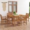 Day and Night - Day and Night Garden Dining Set 7 Pieces Solid Teak Wood