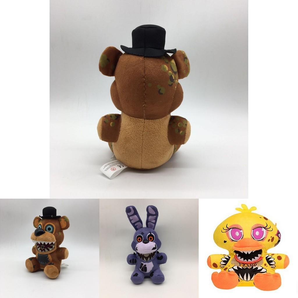 Fnaf Five Nights At Freddy's Plush Toy Stuffed Animal Chica Bonny Foxy Soft Gift
