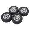 4 Upgraded Wheel Tires Replacement for MN82 LC79 1Celsius12 Replacement for WPL 1Celsius16 RC Car Model Parts Advanced Design with Incredible Grip
