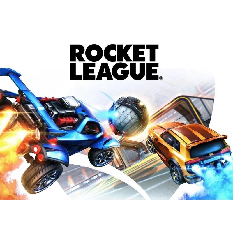 Rocket League Spielposter Neon Videospiel Leinwandmalerei Wandkunst Bild Für Modernes Jungenzimmer Wohnzimmer Heimdekor