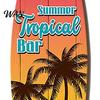 Wasserdichtes Holzschild Hawaiianisches Surfbrett Wandkunst, Tropisches Stranddekor Schild, Sommer Aloha Thema Hängendes Schild Langlebig für Wohnzimmer Kinder