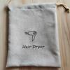 Portable String Bags Hair Dryer Bag Travel Bag For Hair Styling Tools Hair Dryer Organizer Hair Dryer Tools Blow Dryer Bag