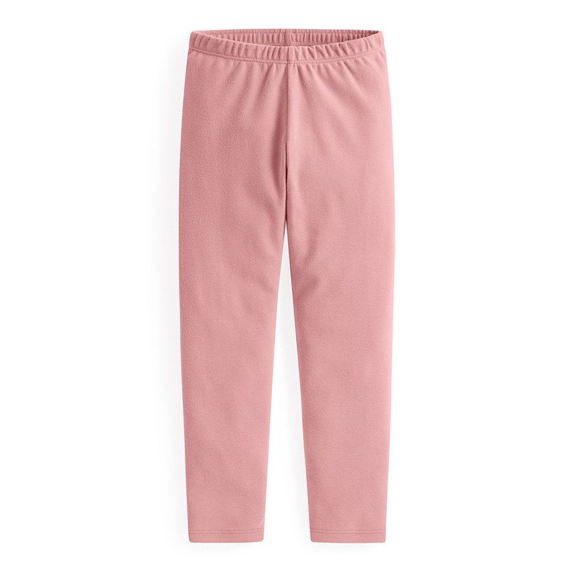 New Spring and Autumn Children's Elastic Cotton Leggings, Pure Cotton Brushed Long Pants for Boys and Girls, Thermal Inner Wear for Older Children