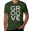 Groove To Bass Players T-Shirt Plain Aesthetic Clothing Mens Clothes