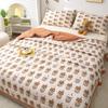Print Spring Summer Quilt Queen Mechanical Wash Comfortable Comforter Single Double Blanket Quilts for Children Adults