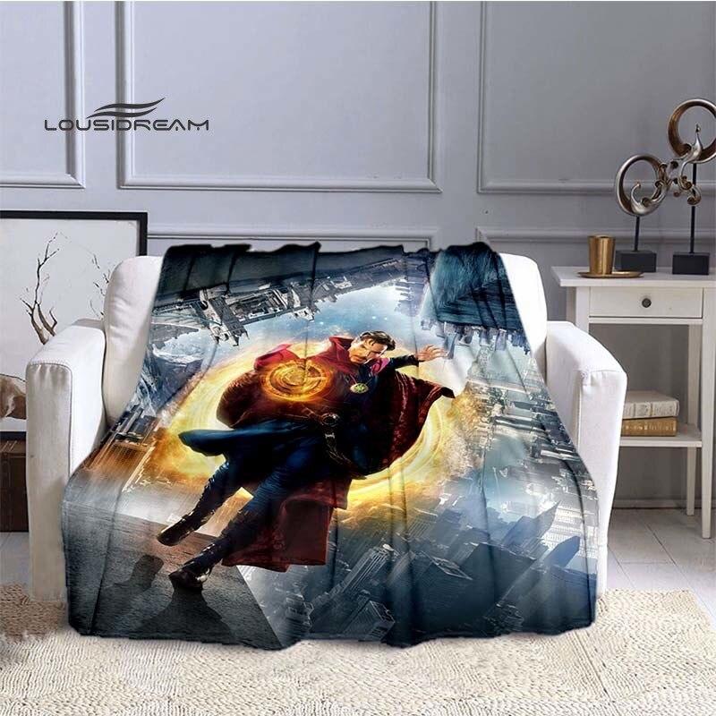 Doctor Strange Deky na postele Domov Cestování Dospělý Flanelová deka na pohovku Postel Obývací pokoj Pohovka Dítě Udržet v teple king size