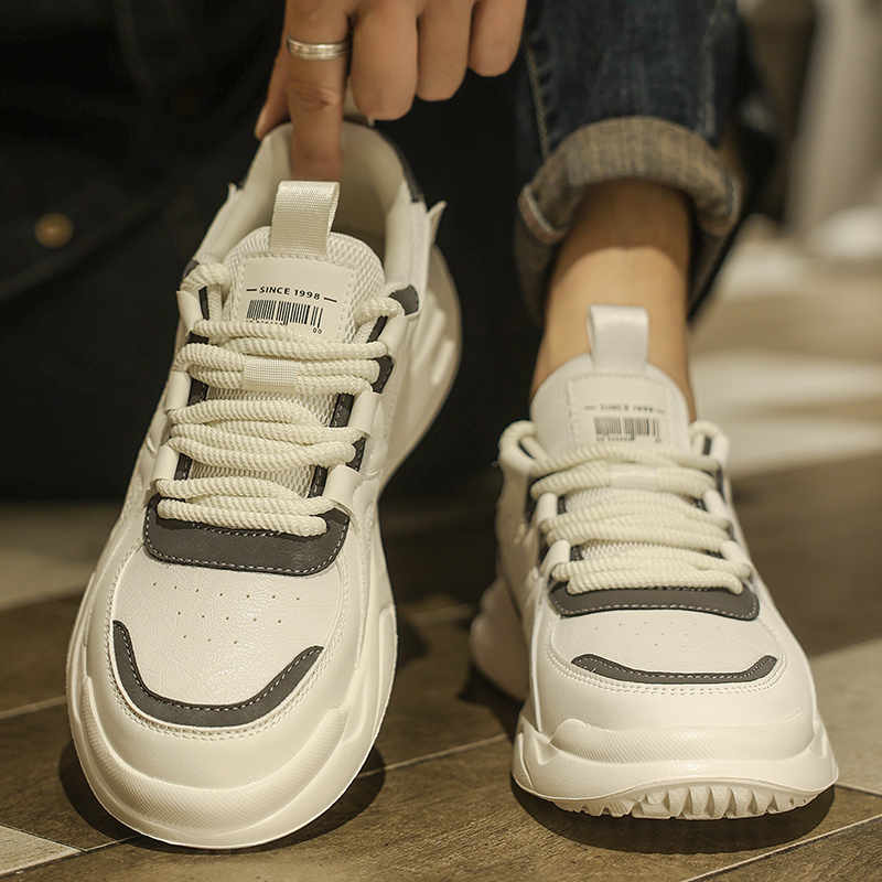 Fashion Ecoleather Synthetic Leather Luxury Shoes Man High Quality Casual Men's Tennis Kit Sneakers Size 37 Sport Maker Suppliers