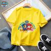 Paw Patrol Chase Boys T Shirt Puppy Dog Happy Birthday Numbers Children Girls T-shirts Summer Tops Clothes Kids Party Gift New