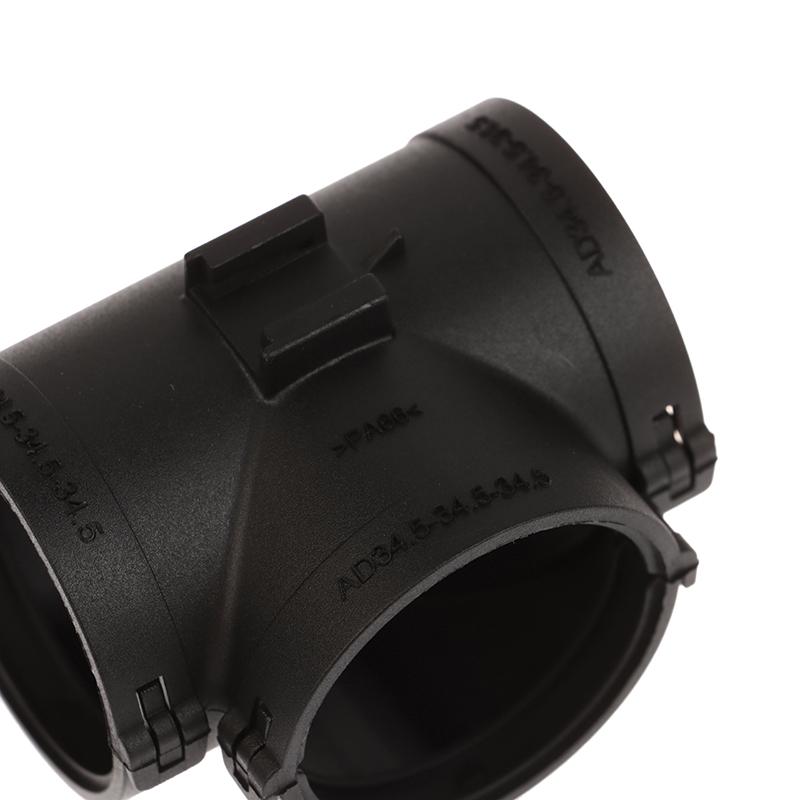 5 szt. Trójnikowy w kształcie litery T, trójnikowy w kształcie litery Y, plastikowy, karbowany, otwierany, opaska do wiązki przewodów samochodowych, reduktor równej średnicy, rozdzielnik