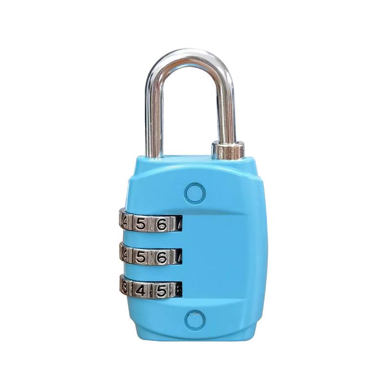 Zinc Alloy Mini Combination Padlock for Suitcases, Gym Lockers, and Drawers