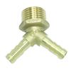 Connect Quickly Air Fittings, Y-shaped 1/2 Inch 8mm Brabed Industrial Solid Brass