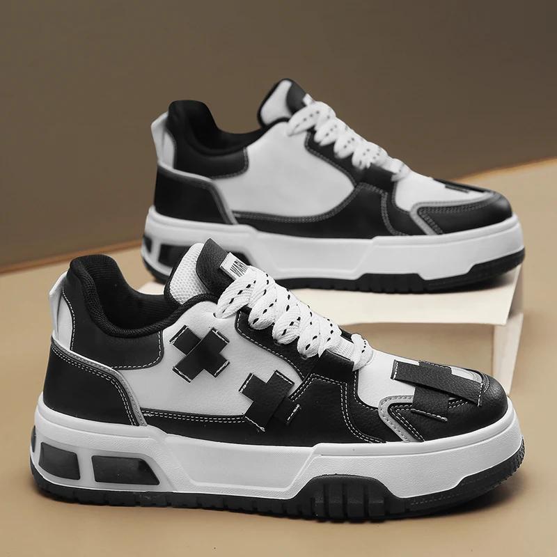 

Men s Shoes Spring 2024 New Breathable White Shoes Korean Trendy All-Match Shoes 39 хакі