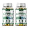 Capsule molli complesse di olio di origano, combinate con olio di semi neri, per la salute immunitaria, antiossidante e adatte agli adulti.