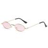 Fashion Retro Oval Metal Children's Sunglasses Hip-hop Sun Protection Eyewear