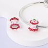 925 Silver Fruit Series Charms Strawberry Cherry Avocado Lemon Beads Fit DIY Bracelet Women Jewelry Girl