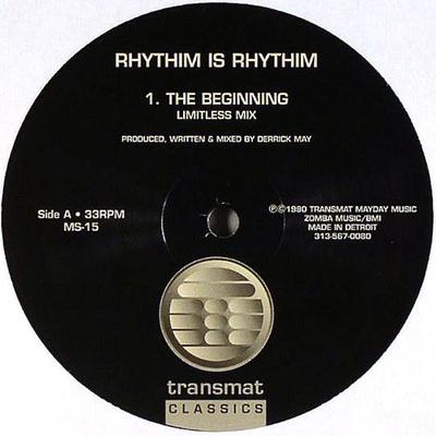 12inch Record RHYTHIM IS RHYTHIM  The Beginning MS15 Transmat US Dance  Electronica Used