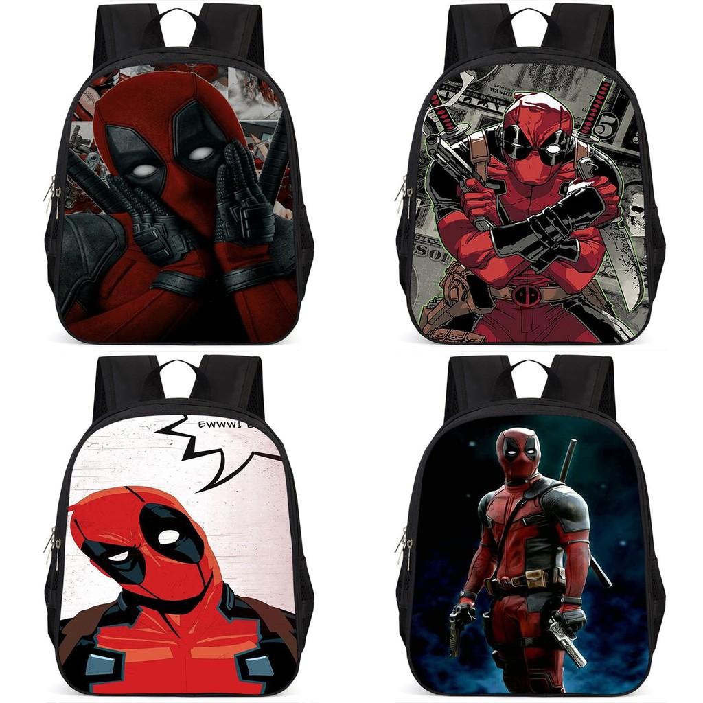 Deadpool 15-inch Extra Large Capacity Lightweight Oxford Cloth Kids Backpack