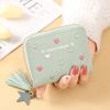Women's Short Zipper Card Holder & Coin Purse - Japanese & Korean Style Multifunctional Leather Wallet