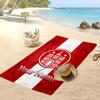 FC St. Asciugamano da Spiaggia Stampato Personalizzato Pauli Logo Calcio Supporto Nome Personalizzato Testo Asciugamano Assorbente Per Sport Viaggio Regalo Speciale