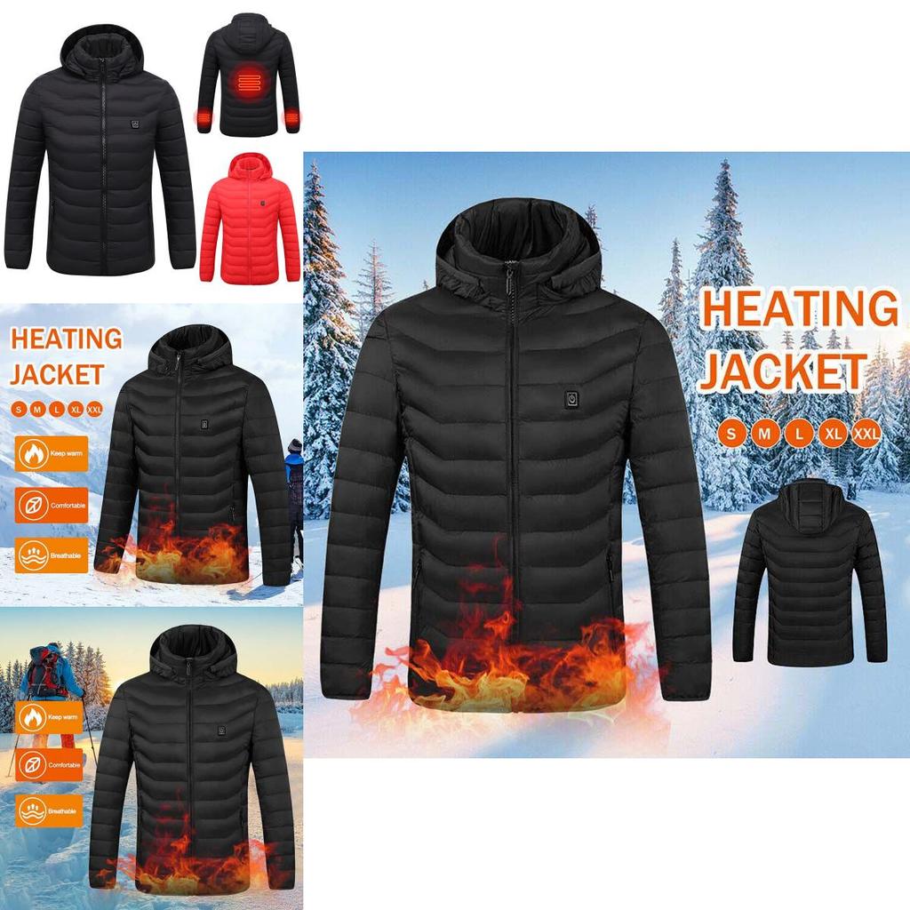 Premium Winter Electric Thermal Usb Padded Coat For Ultimate Comfort And Warmth