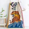 New Style Pure Cotton Gauze Jacquard Edge Binding Extra Large Thickened Absorbent Quick-Drying Bath Towel for Couples Family Use