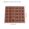 Chocolate Mold Silicone Candies Cake   Mould Geometric Shape Kitchen Baking Tool