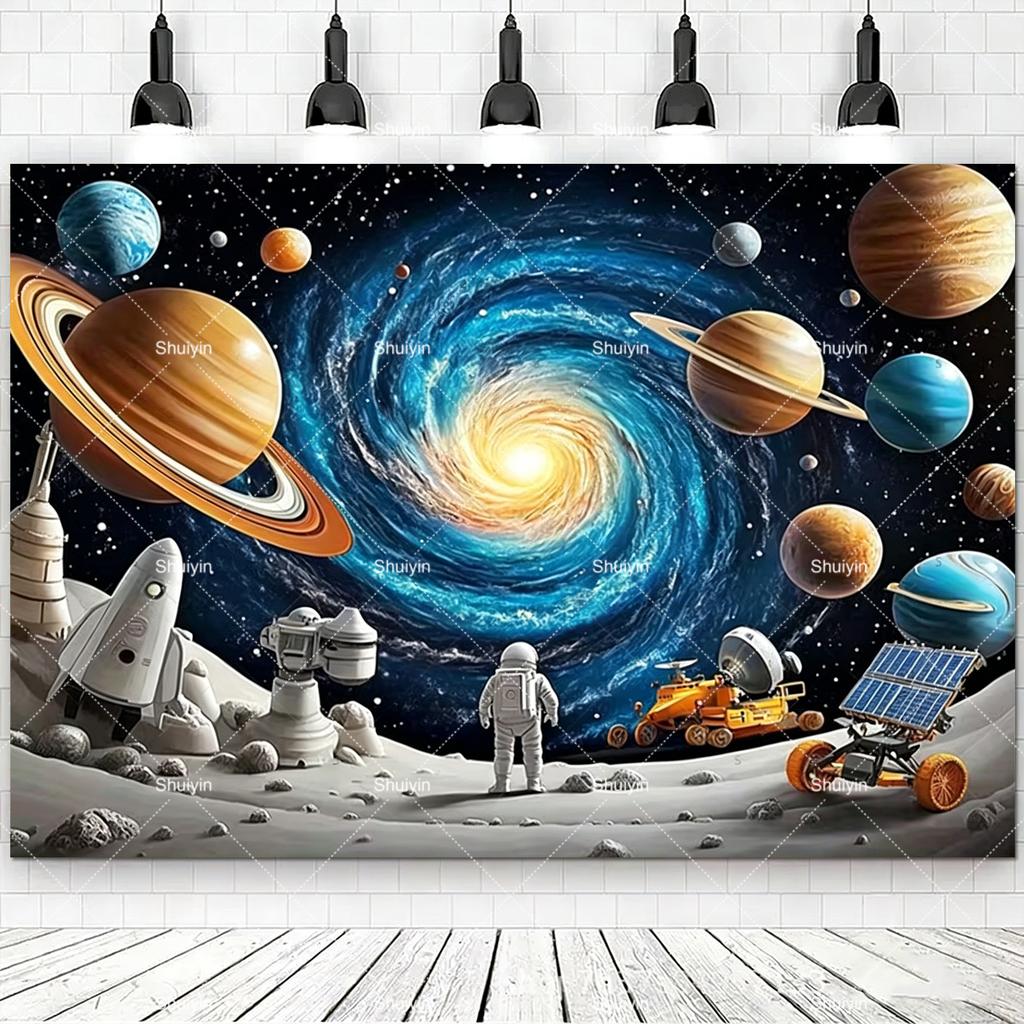 Astronaut, Rocket, Planet, Astronaut, Decorations for Kids, Party Supplies, Baby Photography Accessories, Gifts