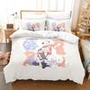 Fashion 3D Anime Bed Sheet Set  Gintama Bedding Set Single Twin Full Queen King Size Bed Set Adult Kid Bedroom Duvet Cover Sets
