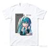 2026 New Japanese Hatsune Miku Anime Printed Cotton Retro Distressed Short‑Sleeved T‑Shirt Vintage For Adults And Kids