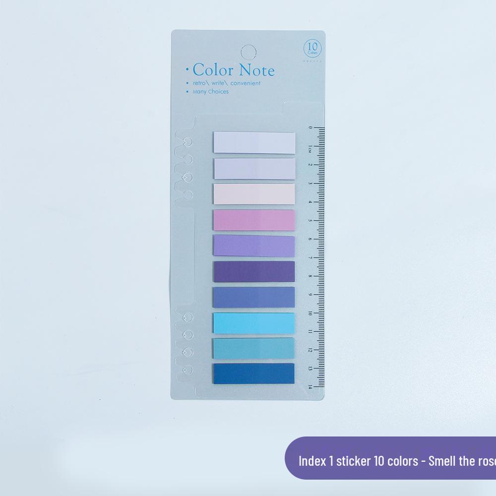 Triangle & Round Segmented Pull-out Strong Adhesive Sticky Notes for Memos